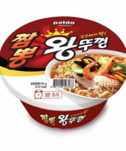 CHAMPONG KING BOWL RAMEN 110G팔도) 왕뚜껑, 짬뽕 110G