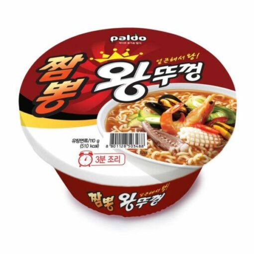 CHAMPONG KING BOWL RAMEN 110G팔도) 왕뚜껑, 짬뽕 110G