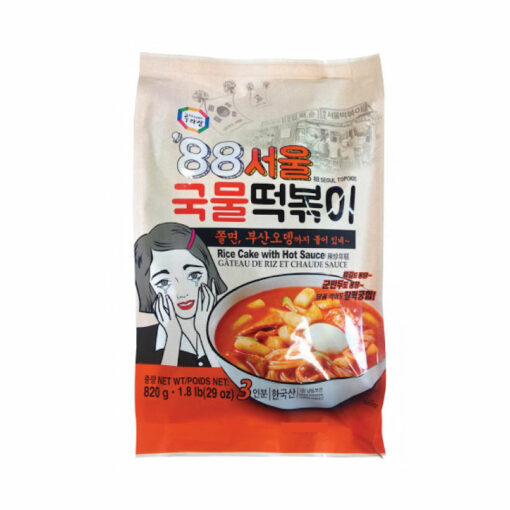 88 SEOUL WHEAT TOPOKKI 820G<br>수라상) 88서울 국물 떡볶이 820G