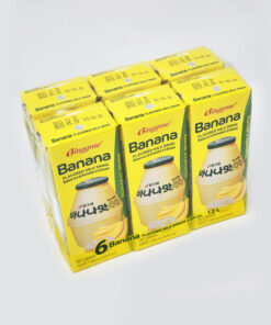 BANANA MILK 200ML X 6<BR>빙그레 바나나맛 우유 200MLX6