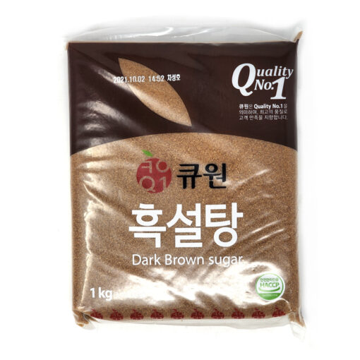 BLACK SUGAR 1KG<br>큐원) 흑설탕 1KG