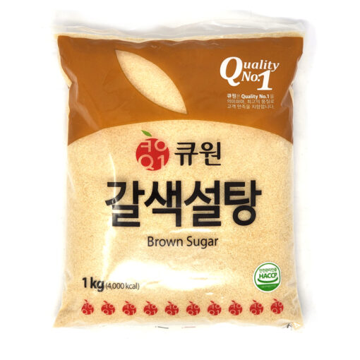 BROWN SUGAR 1KG<br>큐원) 갈색설탕 1KG