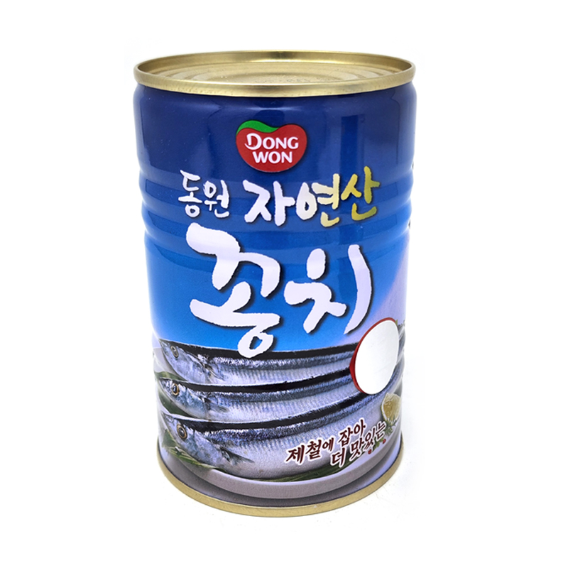 CANNED PACIFIC SAURY 400G동원) 꽁치통조림 400G – LOTTE G MARKET