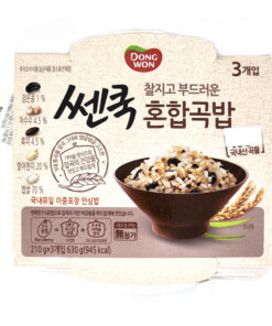 COOKED MULTIGRAIN 3/PK<br>쎈쿡 혼합곡밥 3개입