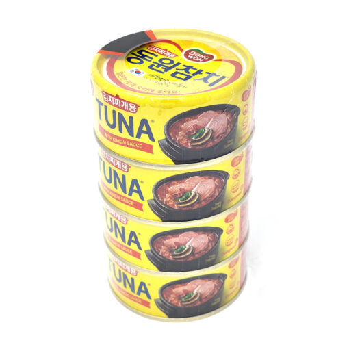 FLAKED TUNA FOR KIMCHI 150GX4<br>동원 김치찌개용 참치 150G X4