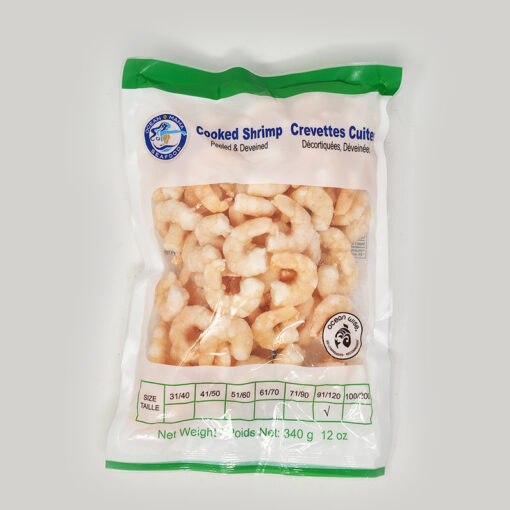 FROZEN COOKED SHIRIMP 340G (100/200)익힌 깐새우 340G (100/200)