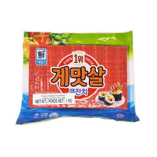 FROZEN IMITATION CRAB STICKS 1KG<br>대림) 김밥용 게맛살 1KG