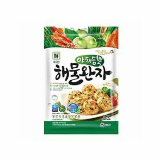 FROZEN PANCAKE SEAFOOD 300GX2<br>대림) 야채듬뿍 해물완자 300GX2