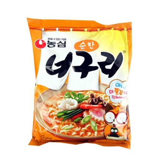 NS) NEOGURI, MILD RAMEN 120GX4<Br>농심) 너구리 순한맛 멀티 120GX4