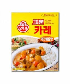OTG 3MIN. INSTANT CURRY, MID SICY 190G<br>오뚜기) 3분카레 약간 매운맛 190G