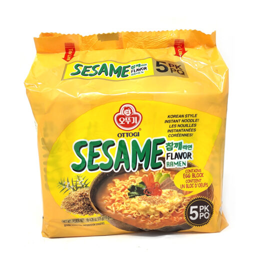 SESAME RAMEN MULTI 5PK<br>오뚜기) 참깨라면 멀티 5PK