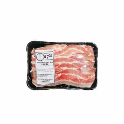 PORK BELLY (THIN) 1LB<br>대패 삼겹살 1LB - Image 2