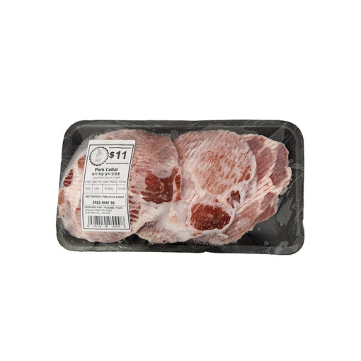 PORK COLLAR 1.5LB<br>돼지목살 갈비양념용 1.5LB