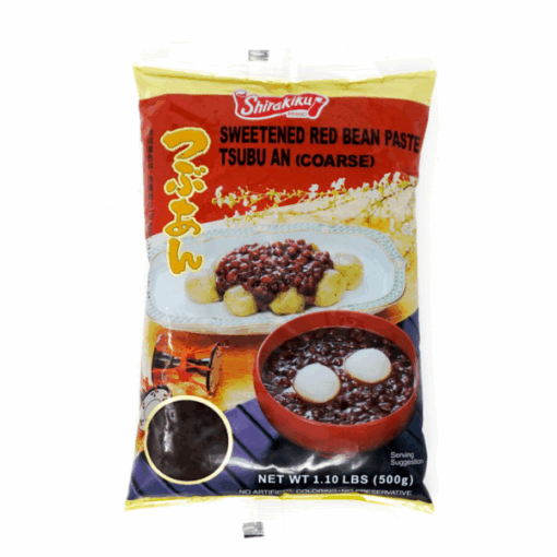 RED BEAN PASTE (COARSE) 500G<br>시라키쿠) 단팥(굵은) 500G