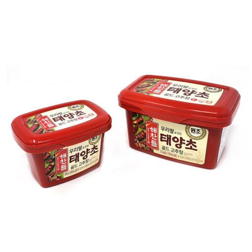 RED PEPPER PASTE (GOLD) 1KG<br>해찬들 태양초골드고추장 1KG