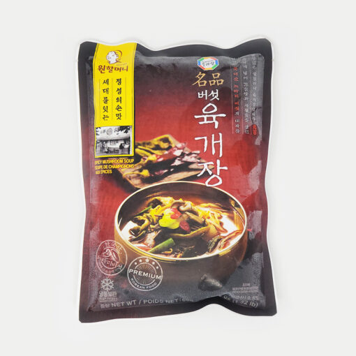 SPICY MUSHROOM STEW 600G<br>원할머니 버섯육개장 600G