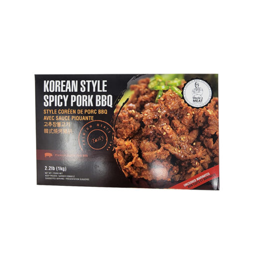 UNCLE'S MEAT) KOREAN SPICY PORK BBQ 1KG<br>돼지고기 고추장 불고기 1KG