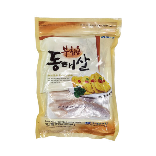 SUHYUP) POLLACK FILLET 400G<br>수협) 부침용 동태살 400G