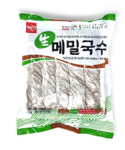 WANG) FRESH BUCKWHEAT NOODLE 1KG<br>왕) 생메밀국수 1KG