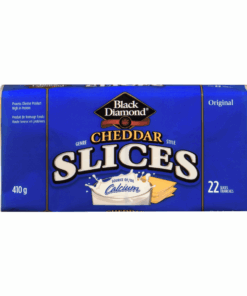 BLACK DIAMOND) CHEDDAR CHEESE SLICES 410G<br>체다치즈 410G, 22장