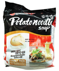 NONGSHIM) POTATO NOODLE MULTI 4PACK<br>농심) 감자면 멀티 4개팩
