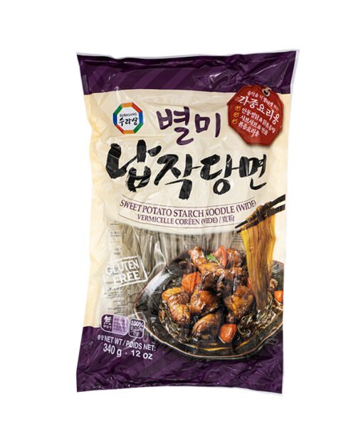 SURASANG) FLAT STARCH NOODLE 340G수라상) 별미납작당면 340G