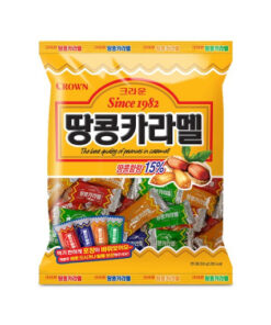 PEANUT CARAMEL CANDY 120G<br>크라운) 땅콩카라멜캔디 120G