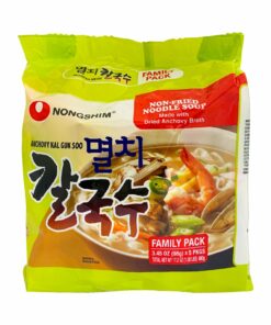 NONGSHIM) ANCHOVY SOUP-BASED RAMEN 5PACK<br>농심) 멸치 칼국수 멀티 5개입