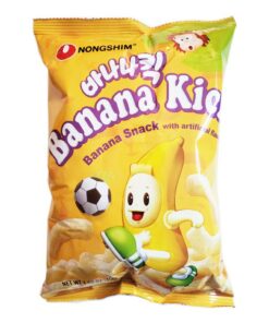NONGSHIM) BANANA KICK SNACK 45G<br>농심) 바나나킥 45G