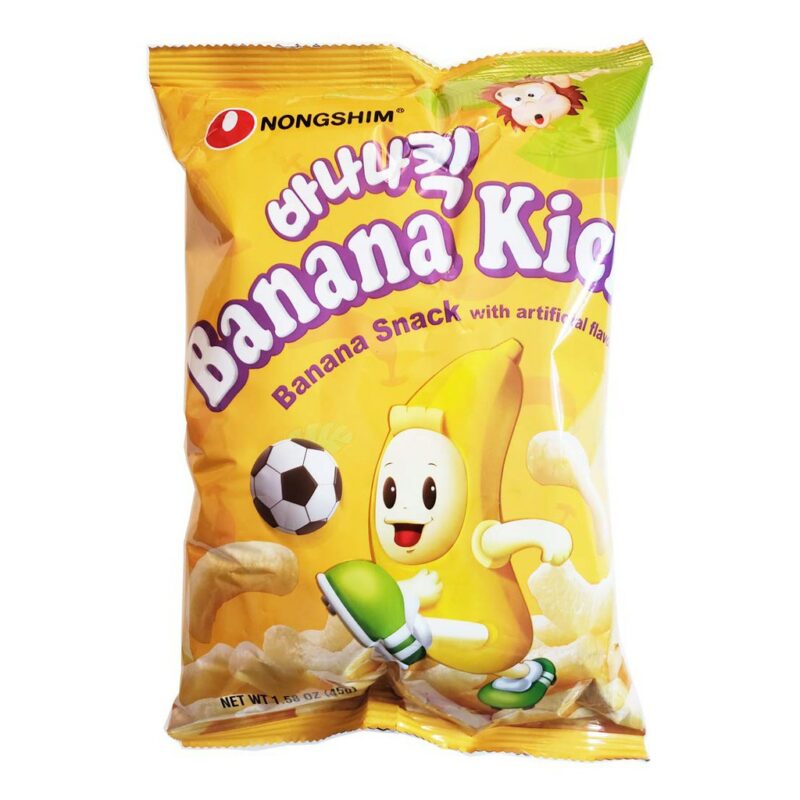 NONGSHIM) BANANA KICK SNACK 45G농심) 바나나킥 45G LOTTE G MARKET
