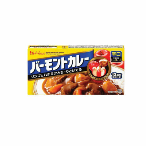 HOUSE) VERMONT CURRY, HOT 230G<br>바몬드 카레 매운맛 230G