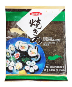 SUKINA) ROASTED LAVER 10 SHEET<br>김밥용 구운김 10장