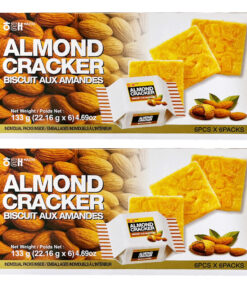 HT) ALMOND CRACKER 133G X 2FOR<br>해태) 아몬드 크래커 133G X 2FOR