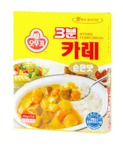 OTG 3MIN. INSTANT CURRY , MILD 190G<BR>오뚜기) 3분카레 순한맛 190G