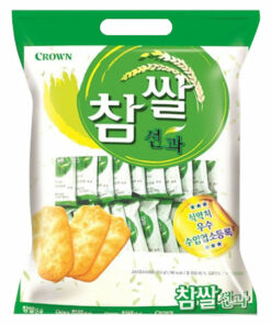 CROWN) RICE CRACKER SENBEI 115G<br>크라운) 참쌀선과 115G