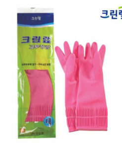 CLEANWRAP) LATEX GLOVES - M<br>크린랩) 고무장갑 M