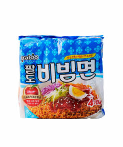 SPICY DRIED RAMEN 130GX4<br>팔도) 비빔면 130GX4