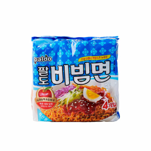 SPICY DRIED RAMEN 130GX4<br>팔도) 비빔면 130GX4