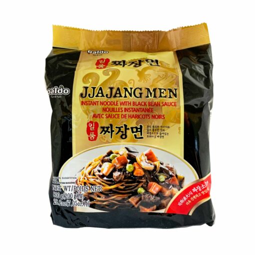 JJAJANG NOODLE MULTI 4PACK<br>팔도) 일품 짜장면 멀티 4PACK