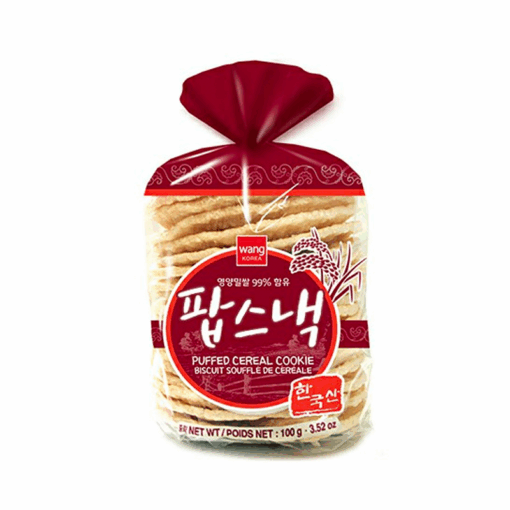 PUFFED CEREAL COOKIE 100G<br>왕) 팝스낵 100G