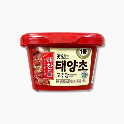 CJ) RED PEPPER PASTE 500G<br>해찬들 맛있는 태양초 고추장 500G
