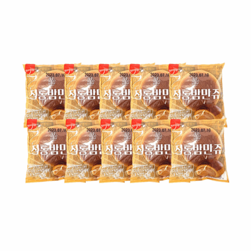 SAMLIP) BUN WITH CHESTNUT PASTE 23G x 10삼립) 정통밤만주 23GX10