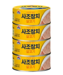 SJ) CANNED TUNA 150G X 4<br>사조 살코기 참치 150G X 4