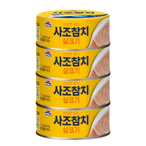 SJ) CANNED TUNA 150G X 4<br>사조 살코기 참치 150G X 4