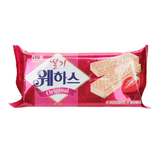 STRAWBERRY WAFER 50G<br>해태) 딸기 웨하스 50G