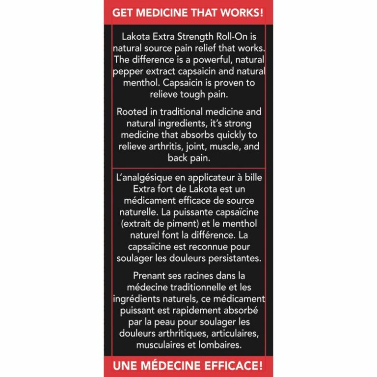 LAKOTA EXTRA STRENGTH ROLL ON PAIN RELIEVERLAKOTA 라코타 엑스트라 스트렝스 롤온 파스