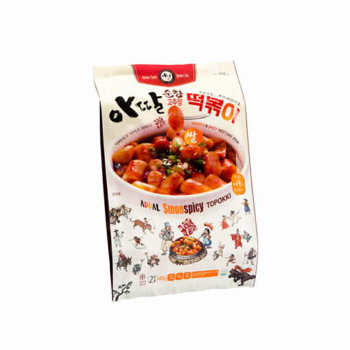 ADDAL) SPICY RICE TOPOKKI 500G아딸 순창고추장 쌀떡볶이 500G