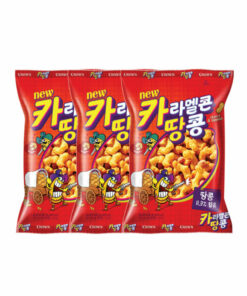 **온라인 단독** CARAMEL CORN & PEANUT 72G X 3FOR<br>크라운) 카라멜콘과 땅콩 72G X 3FOR