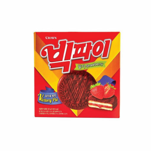 CROWN) STRAWBERRY VIC PIE 324G<br>크라운) 빅파이 딸기 324G