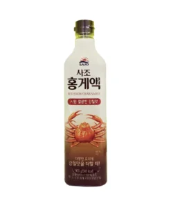 SJ) RED SNOW CRAB SAUCE<br>사조) 홍게액 900G